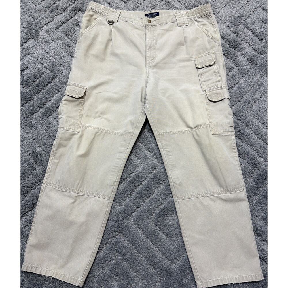 5.11 Tactical Pants Men 40x32 Beige Utility Cargo Workwear First Responder 74251